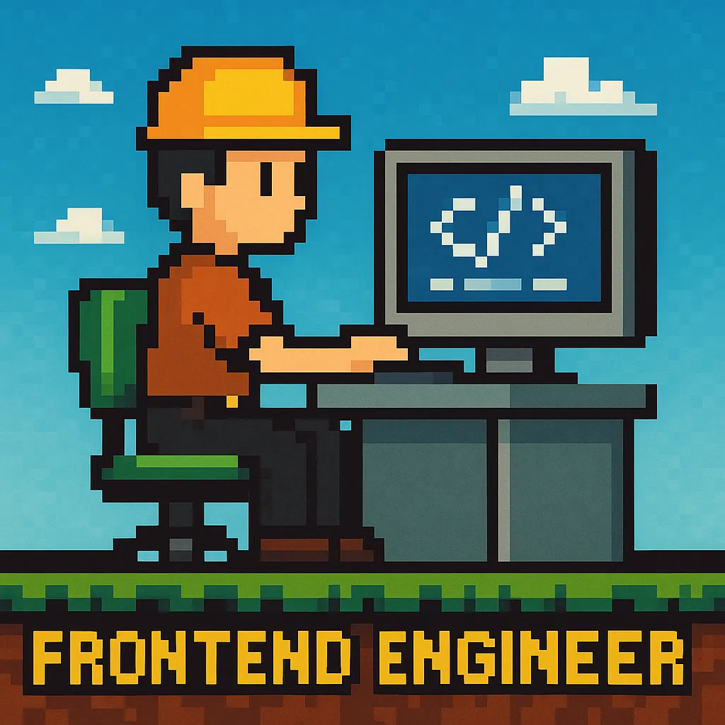 フロントエンドエンジニアのピクセルアート
